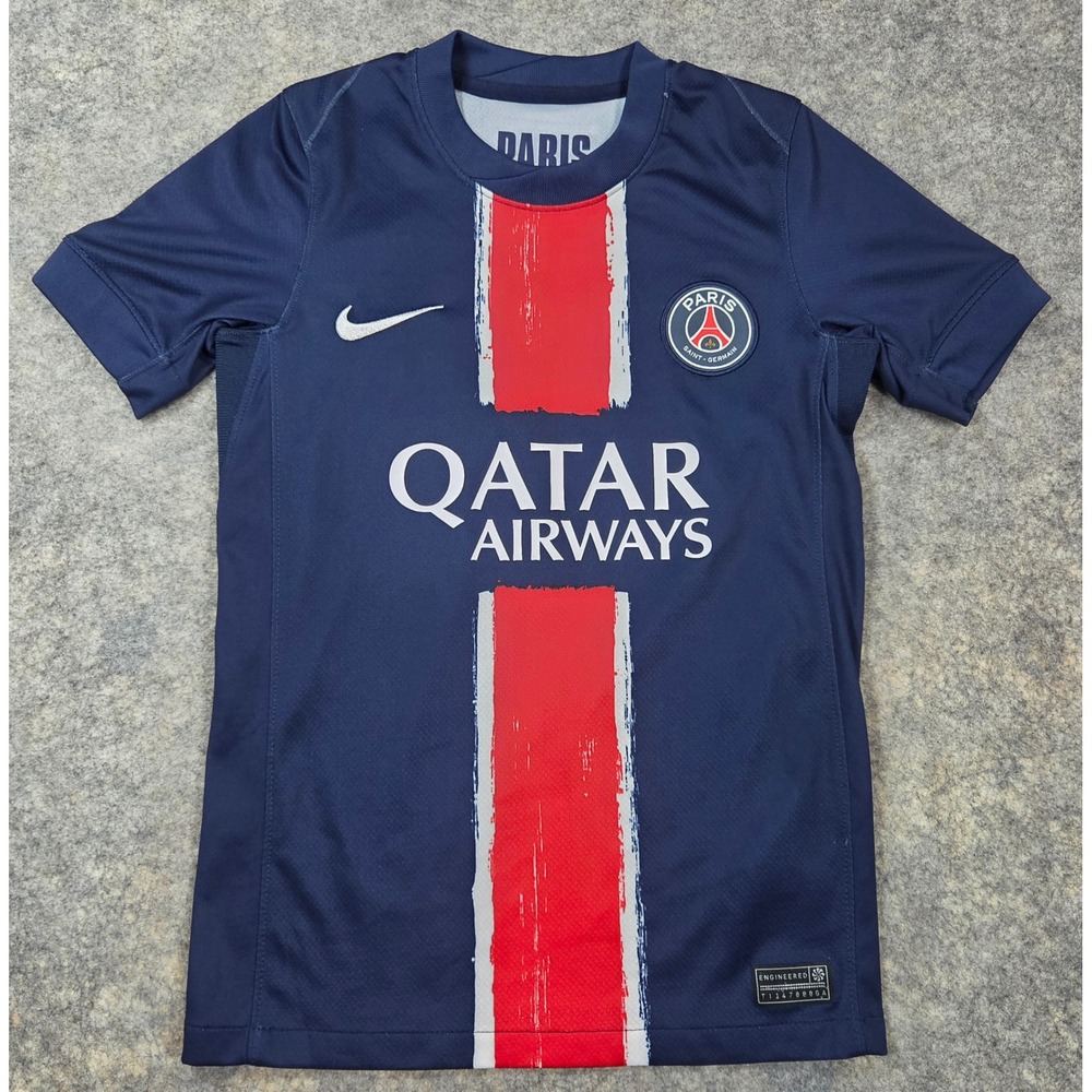Nike Paris Saint-Germain PSG 2023-24 Home Jersey Lee 7 Youth Small Soccer Shirt